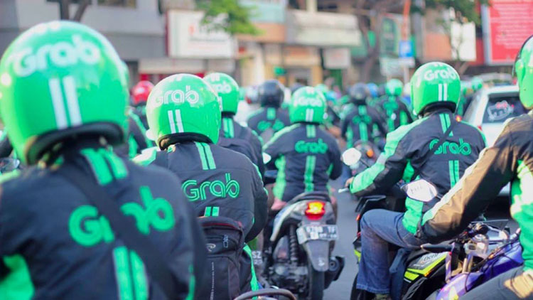 Grab driver in Vietnam