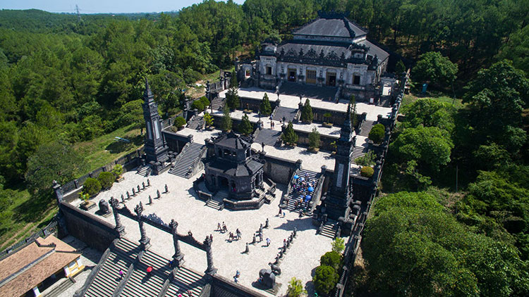 Hue royal tombs