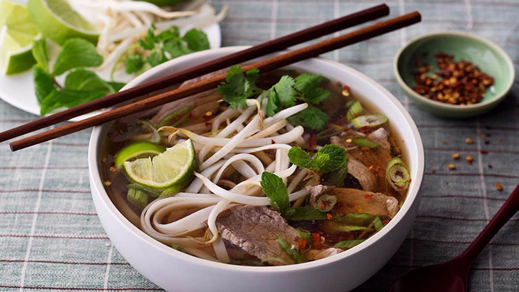 Vietnamese beef noodle soup-Pho