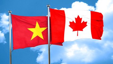 Vietnam and Canada flags-Vietnam visa for Canadian