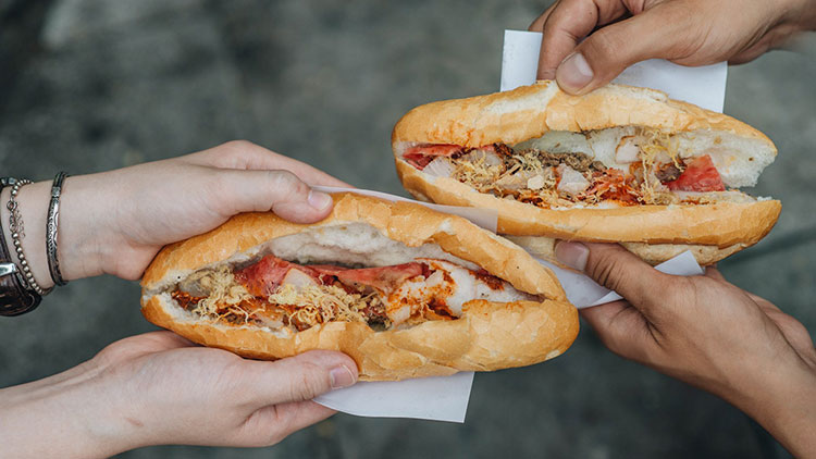 banh mi in Ha Noi