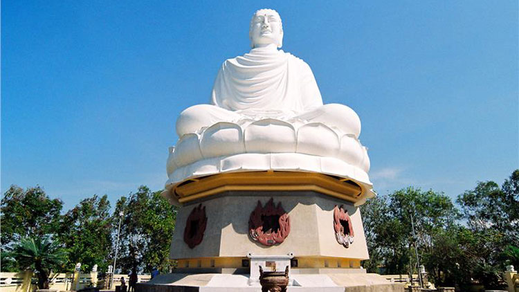 The Budha statue