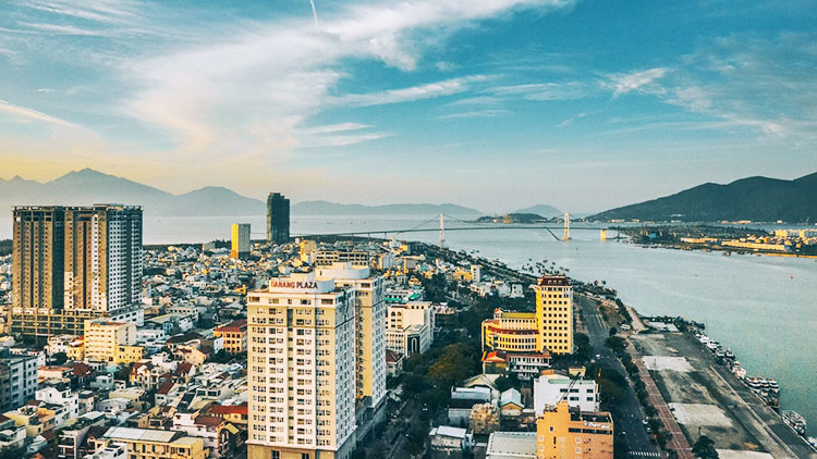 A panoramic view of Da Nang