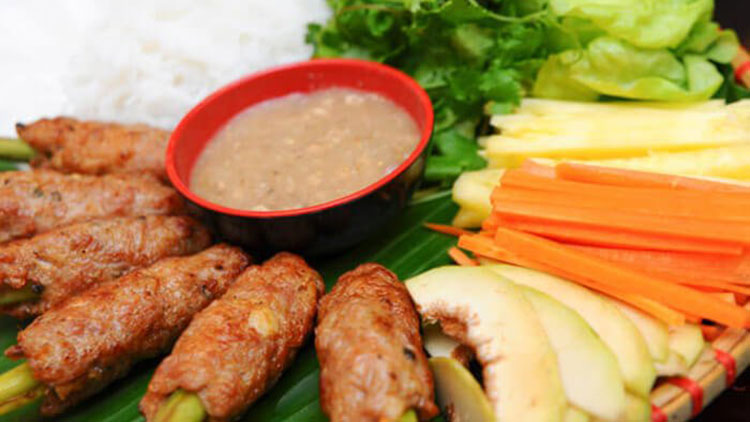 Ninh Hoa grilled sausage