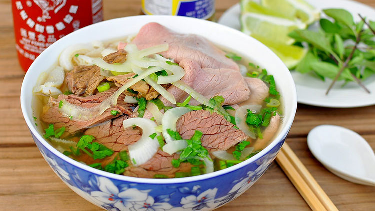 a bowl of Pho