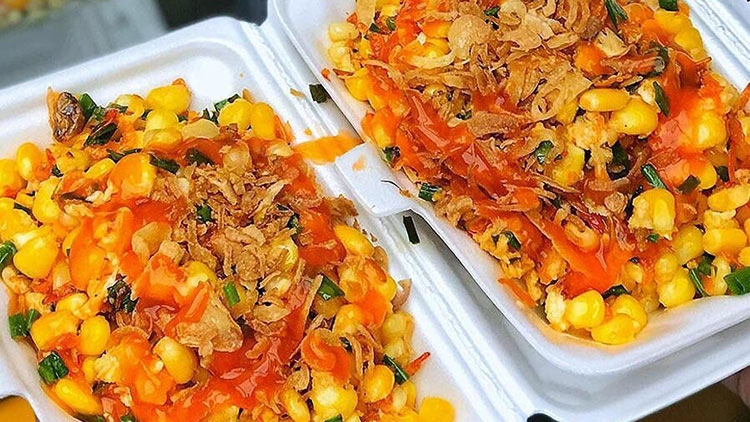 Stir fried corn