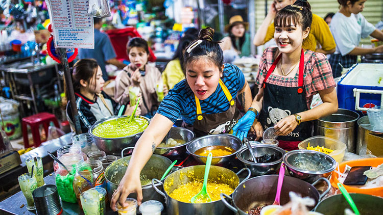 Street food in Vietnam