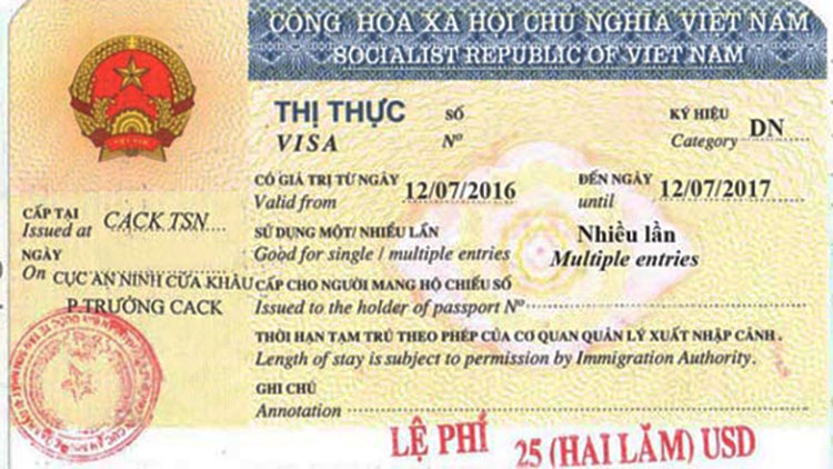 Vietnam business visa 2021