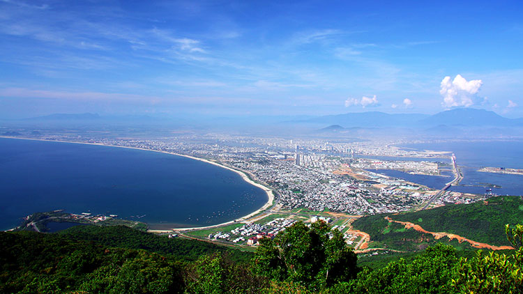 View from Son Tra peninsula